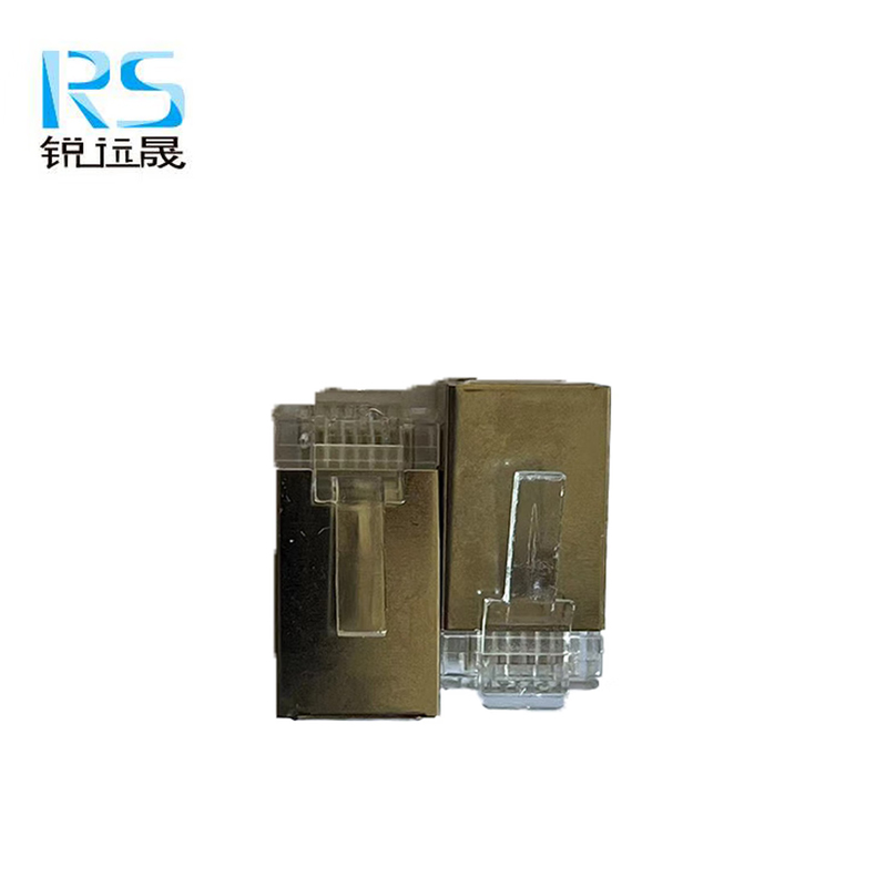 锐远晟 超六类水晶头 RJ45 100个/袋高清大图