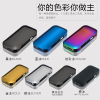电量显示双电弧打火机充电防风创意usb电子点烟器个性定制LED签名