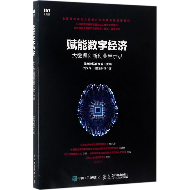 正版新书】赋能数字经济:大数据创新创业启示录首席数据官联盟97
