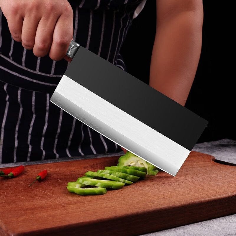 十八子作厨师刀专用菜刀2号桑刀