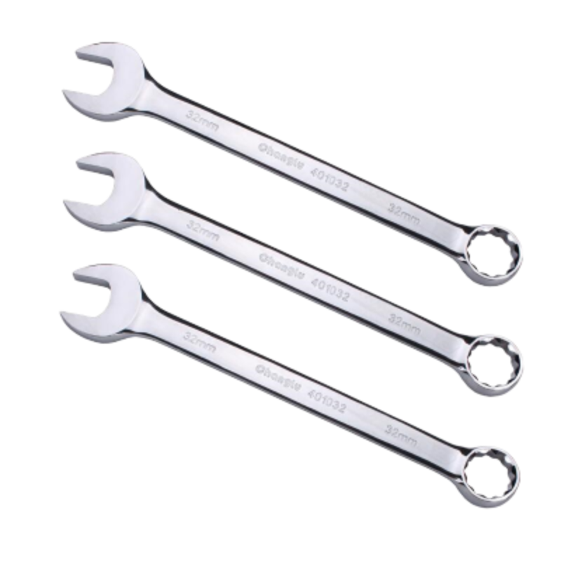 长鹿碳钢镜面两用扳手两用扳手梅花开口梅开扳手扳子19mm