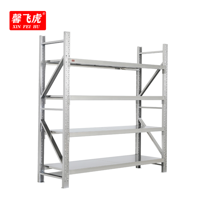 馨飞虎不锈钢货架1500*600*2000mm/组高清大图