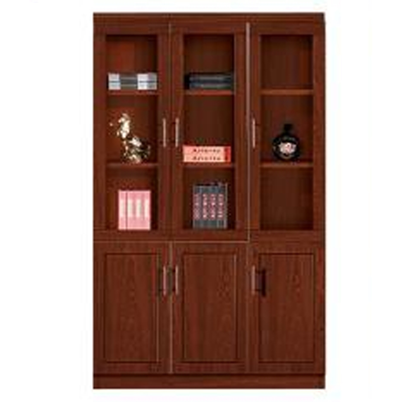 大央文件柜SE-203 1200W*400D*2000H 书架落地置物架客厅家用靠墙收纳柜子储物柜办公室文件柜简易书高清大图