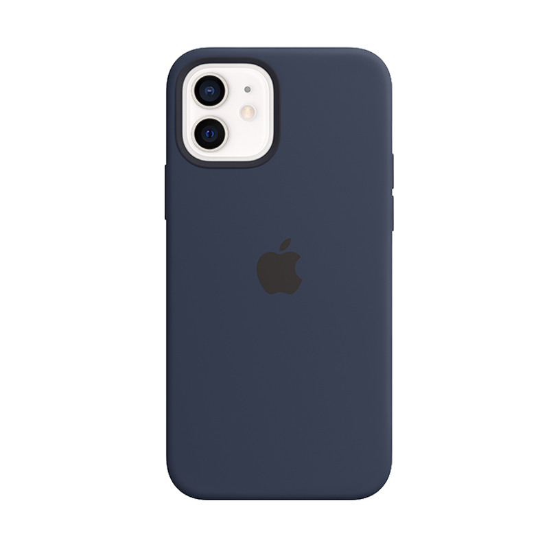 Apple 原装 iPhone 12 mini MagSafe硅胶外壳 深海军蓝 12 mini专用手机壳
