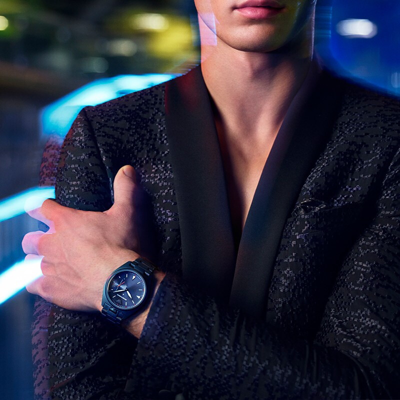 阿玛尼(EMPORIO.ARMANI)手表 尼古拉系列蓝色哑光钢带石英表女士腕表AR11309