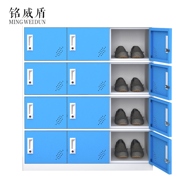 铭威盾金属12门手术室鞋柜视频