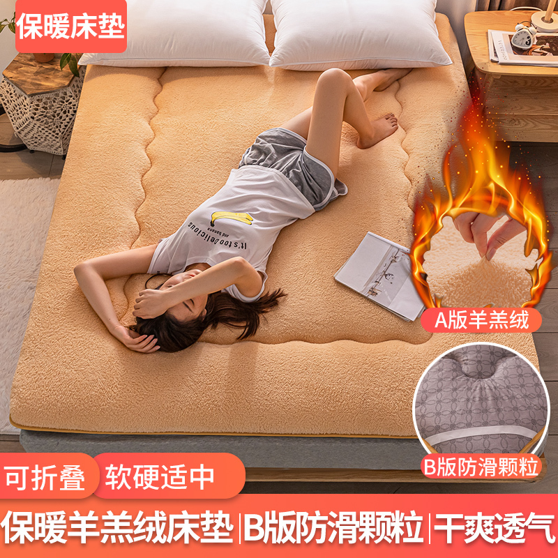 床垫加厚软垫家用垫褥宿舍床褥子学生单人租房专用榻榻米海绵垫被