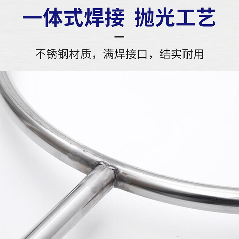 龙盾 U型腰叉保安用品装备幼儿园学校防暴器材不锈钢保安装备高清大图