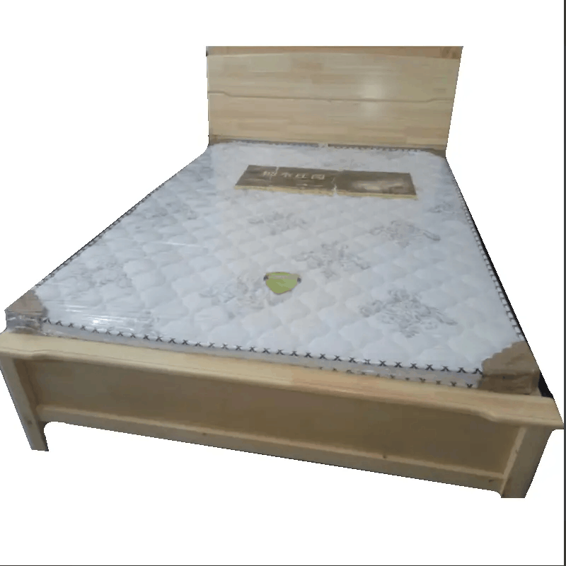 仓迪 SY-620 1.5米新款实木床 松木(±10mm)图片