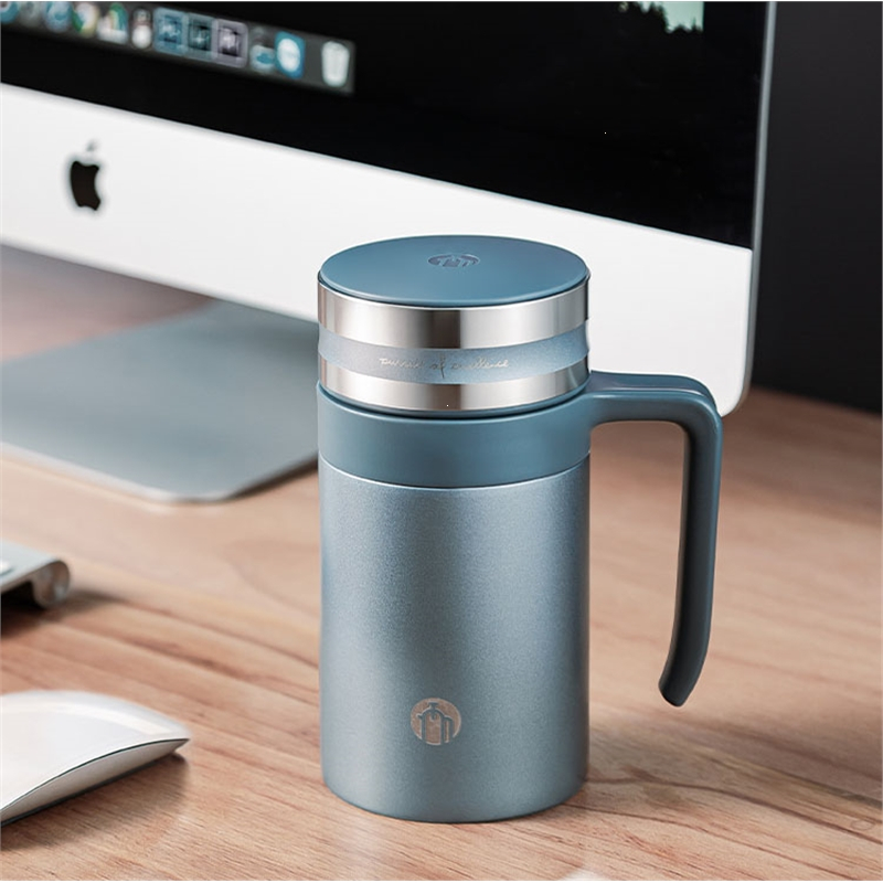 富光fga茶马仕紫砂保温杯宜兴高档男士大容量泡茶杯办公商务杯带手柄