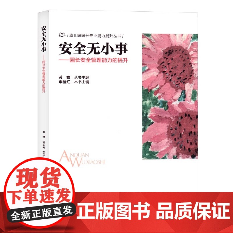 [幼儿园园长专业能力提升丛书]安全无小事 园长安全管理能力的提升 幼儿园管理用书北京师范大学幼儿园教师用书专业理论教研书高清大图