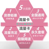 中国移动无限流量卡4g全国纯流量卡大王卡手机卡0月租不限速手机号码电话卡随身wifi上网卡手机卡