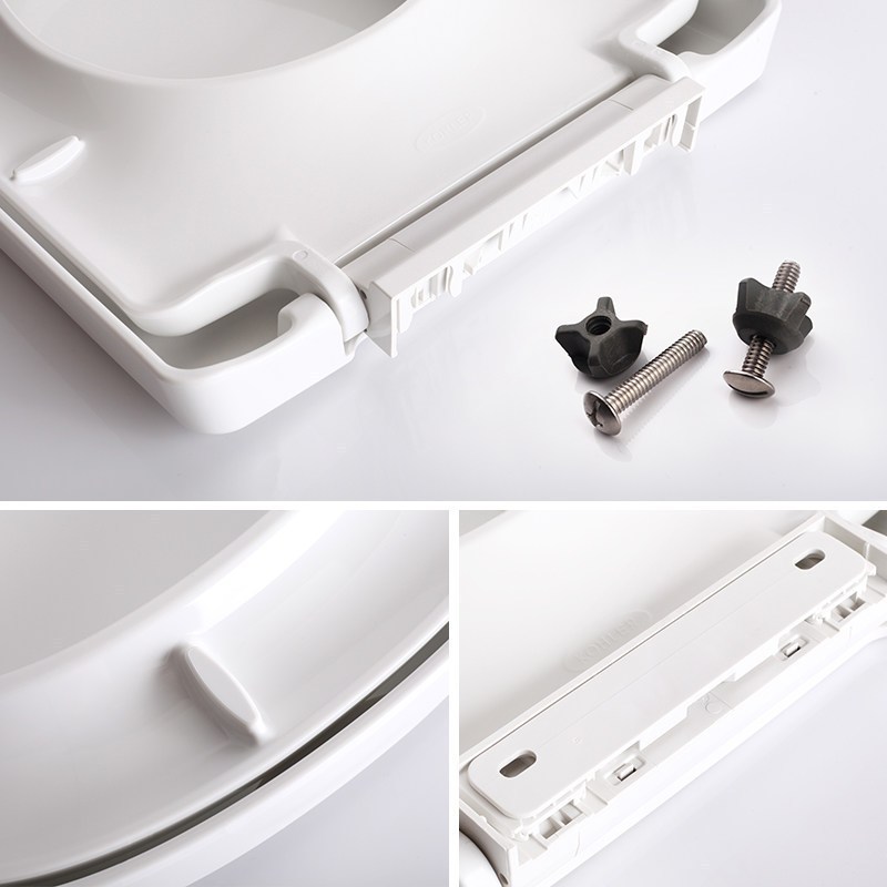 科勒卫浴瑞琦新缓降座便器盖板马桶盖家用通用K-4087T