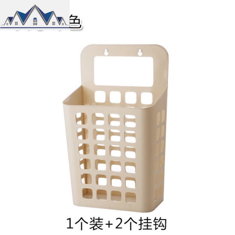 ins洗澡换洗篮子脏衣篓卫生间脏衣服收纳筐家用壁挂脏衣篮_4_639 大号米色