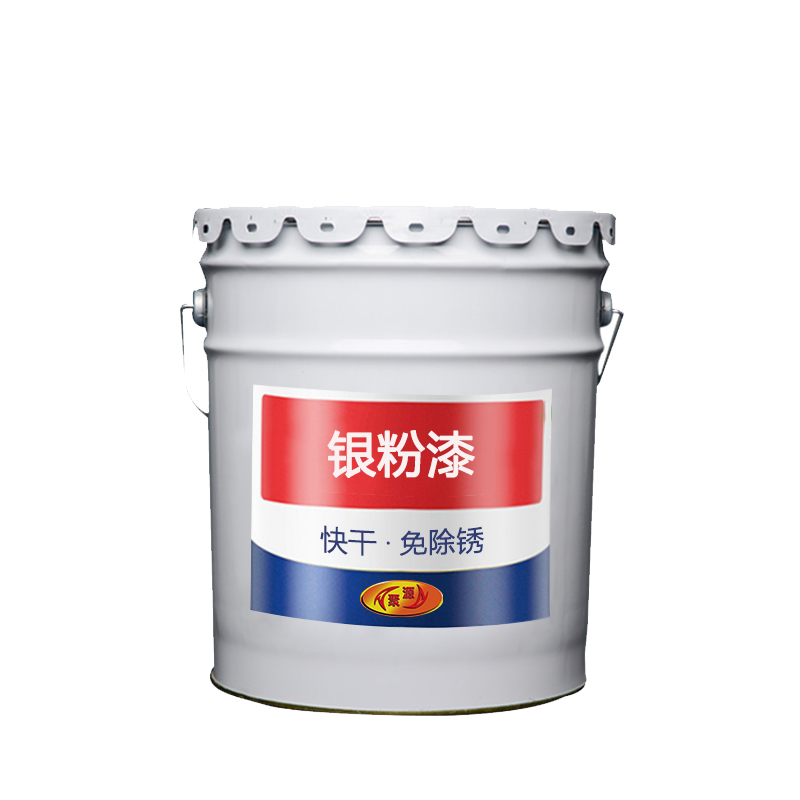 聚源银粉漆14kg/桶 12L 银色
