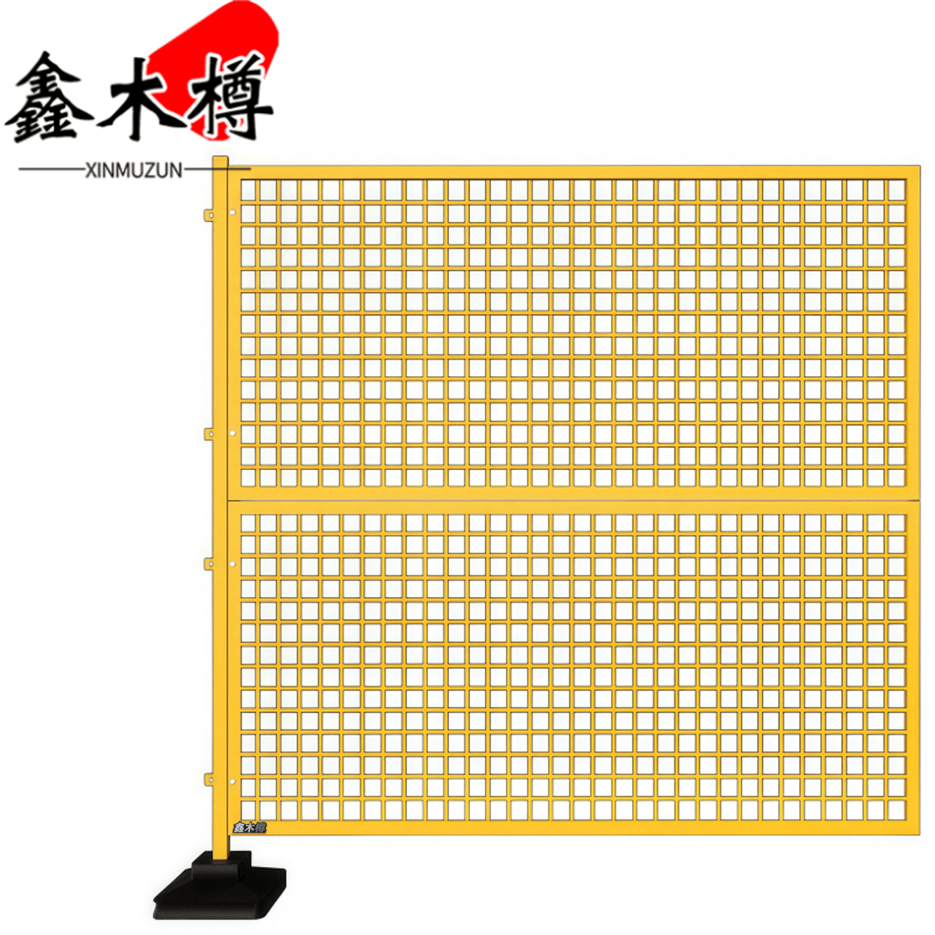 鑫木樽冲孔围挡2*2m个