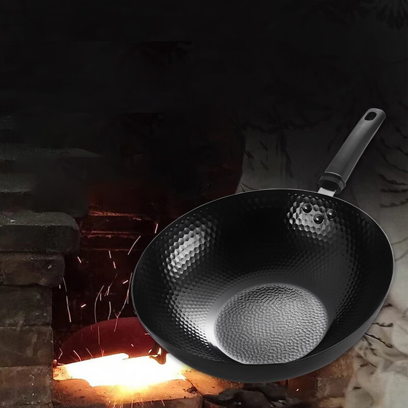 斯密欧 食尚锻打纯铁炒锅MR-621高清大图