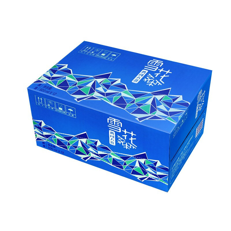雪花啤酒(Snowbeer)勇闯天涯(概念系列)500ml*12听 整箱装