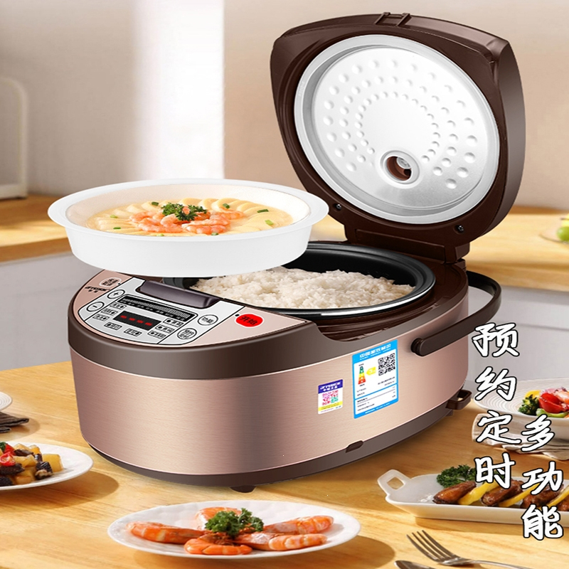 电饭煲家用3L智能多功能2-4人宿舍电饭锅老式5升蒸煮1540_4L-豪华陶瓷釉内胆-适合2-5人_其他other