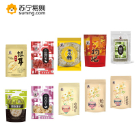 塞翁福送清凉礼盒2128g(雪花银耳、新疆红枣、黄冰糖、枸杞、绿豆、磨皮莲子、克百合干、柠檬片、胎菊、大麦茶)dd