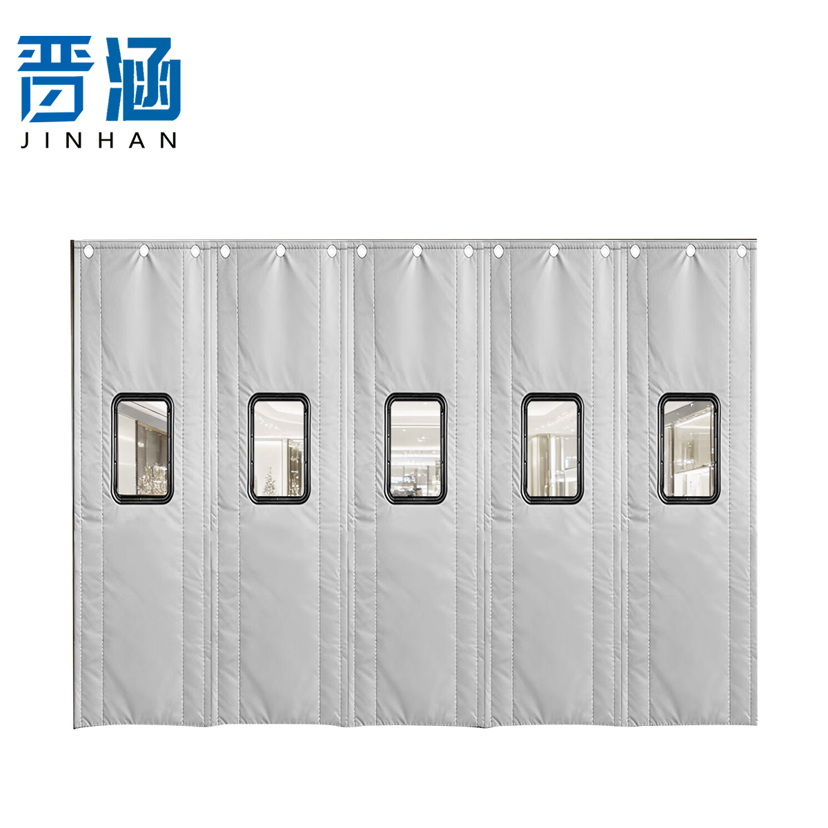 晋涵 皮革棉门帘 带窗户(定制) 平方米高清大图