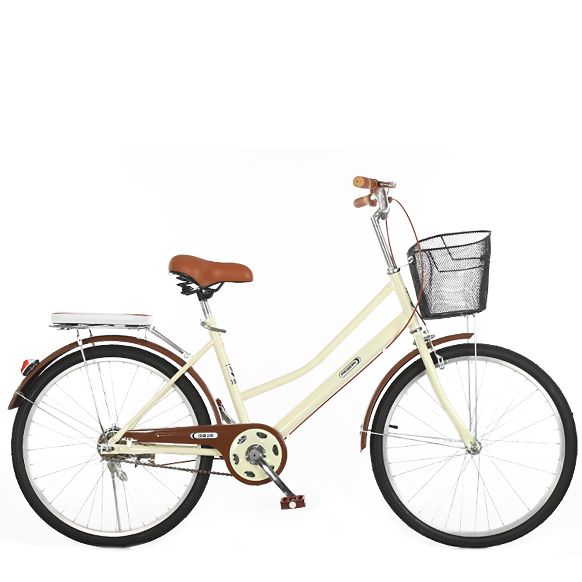 飞鸽女式自行车26寸单速轻便公路运动成人自行车学生单车