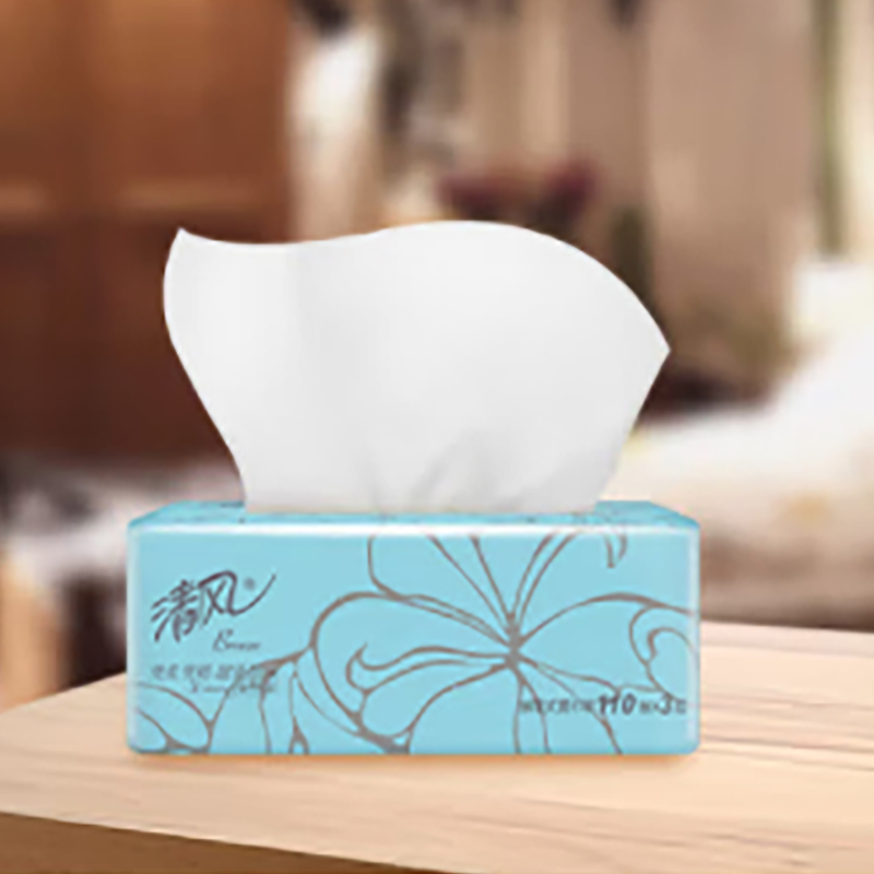 清风超质感系列抽纸3包一提(3层110抽)AR33LS1 两提180mm*132mm*3层 110抽/包