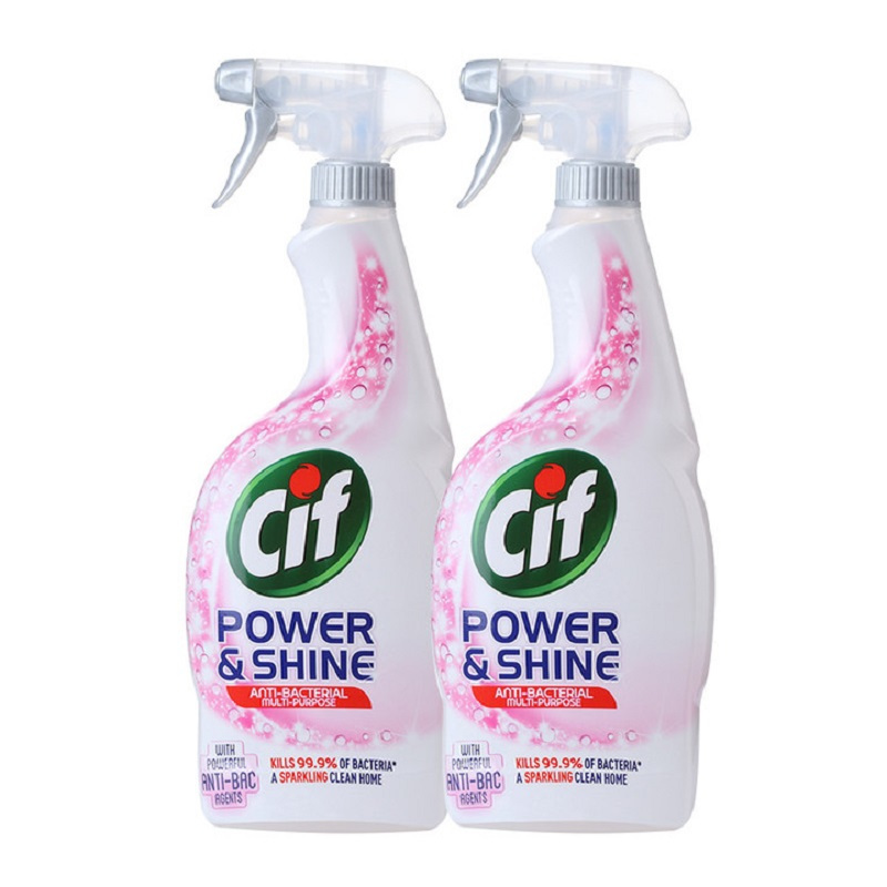 英国进口Cif晶杰多功能亮泽清洁剂700ml*2