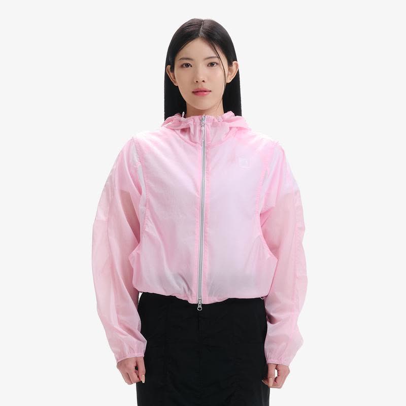 The North Face女款轻量透气防风防晒户外运动外套图片