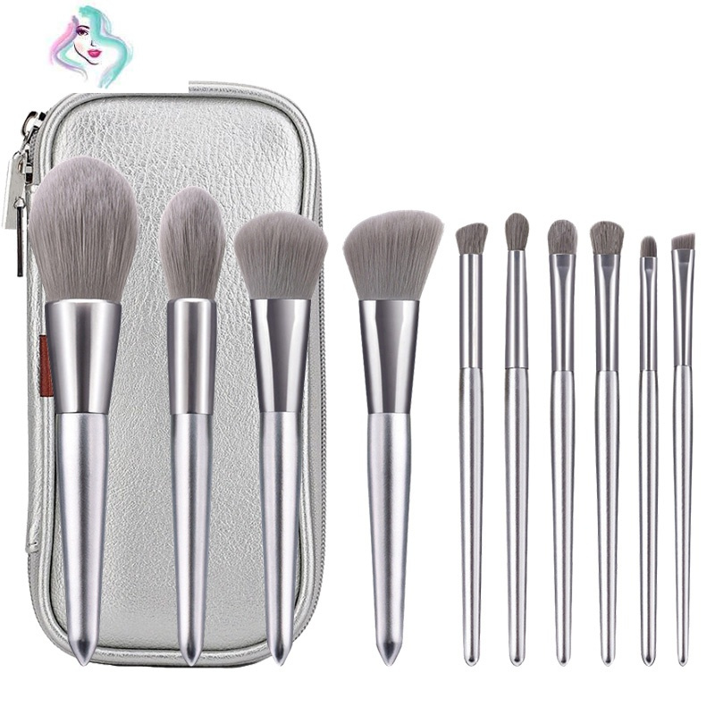 银雪化妆刷套装超柔软全套初学者美妆工具学生平价专业套刷动物毛你