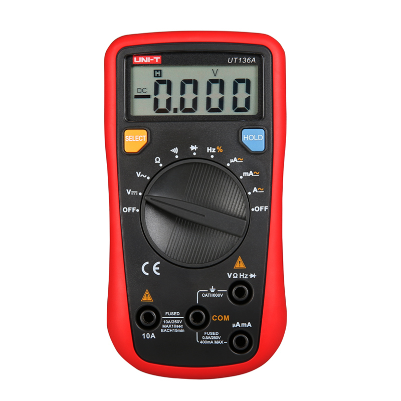优利德(UNI-T) 掌上型数字万用表UT136A