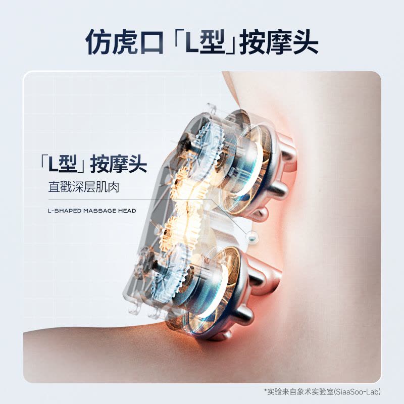 象术(SIAASOO)N2 U型颈椎按摩仪颈椎按摩器颈部按摩仪肩颈按摩仪热敷按摩枕 送爸妈男女朋友 生日节日送礼物图片