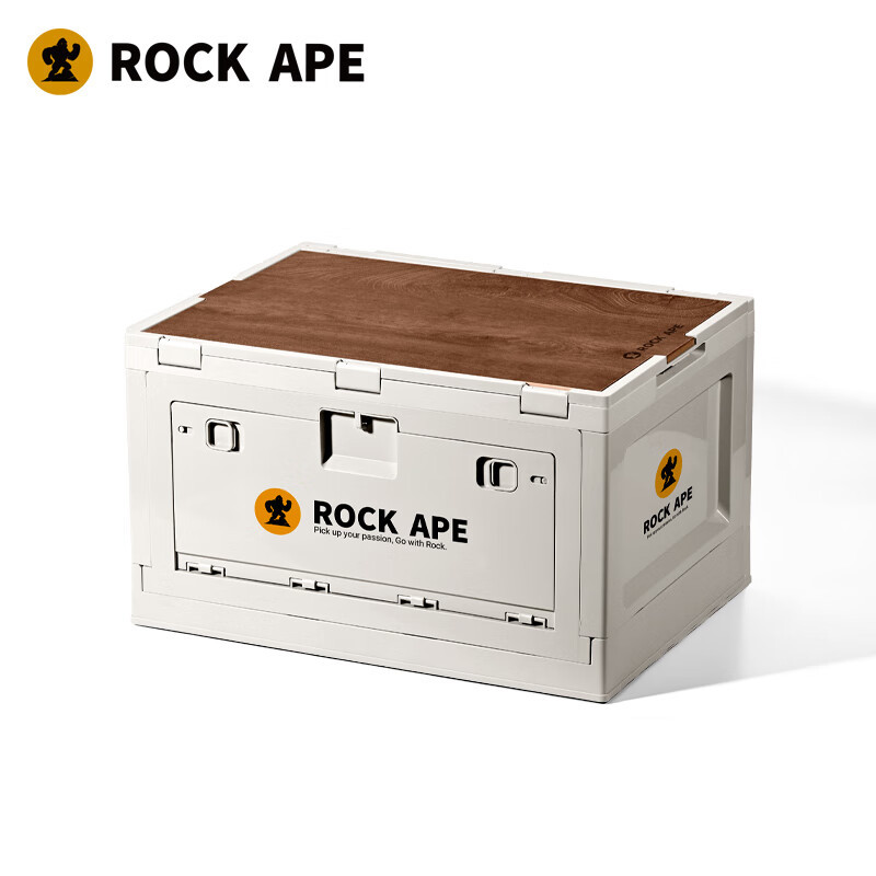 洛克猩球 折叠侧开收纳箱 50LRACT005