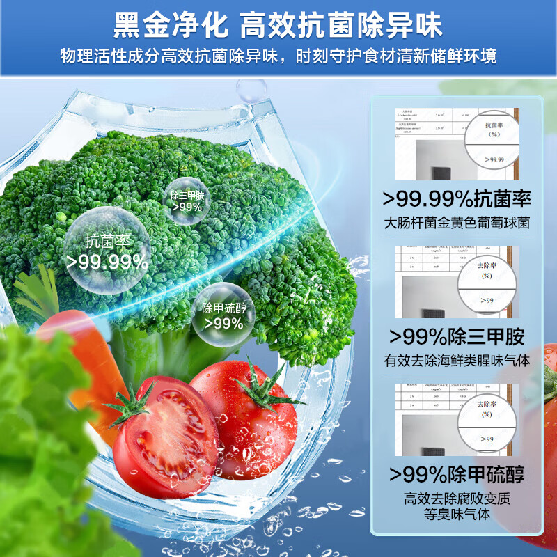 海尔(Haier) BCD-537WGHSSEDWV 冰箱537升对开门双开门白色 一级能效双变频高清大图