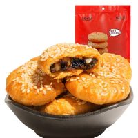 上好旺 糕点 金华酥饼 160g独立包装约20个 小薄饼浙江特产糕点零食辣味