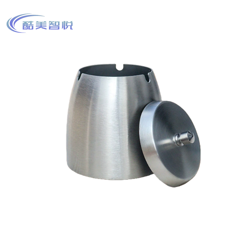 酷美智悦 不锈钢烟灰缸10*12cm KM-BH780 个