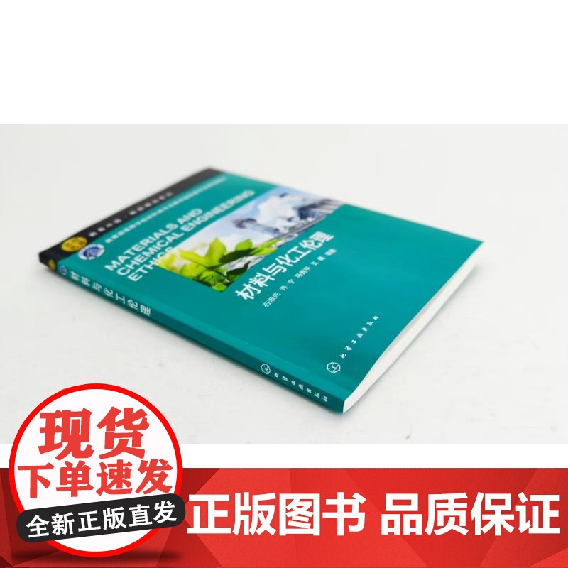 材料与化工伦理 石淑先 工程伦理基本概念基本理论工程伦理规范在材料与化工中具体体现 材料化工生物环境课程教材参考书高清大图