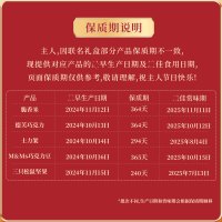 三只松鼠×德芙联名年货坚果礼盒年礼士力架MMS脆香米零食巧克力