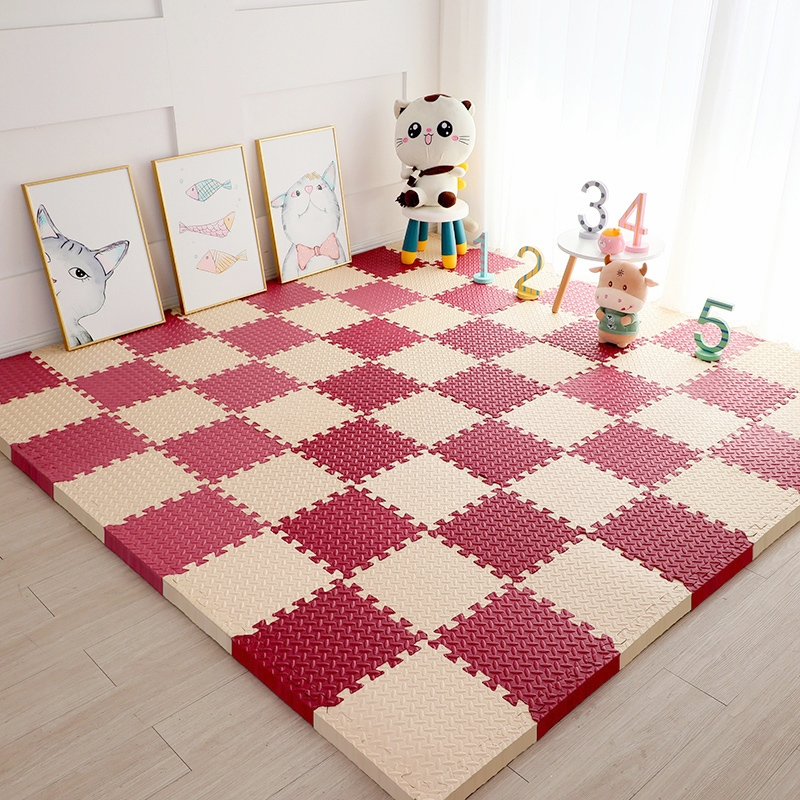 泡沫地垫古达拼接家用儿童爬爬垫卧室榻榻米加厚爬行垫海绵地板垫子