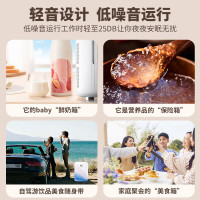 美菱车载冰箱10L 小冰箱 迷你母乳冰箱小型家用宿舍露营保温箱ML-B1-10SJ
