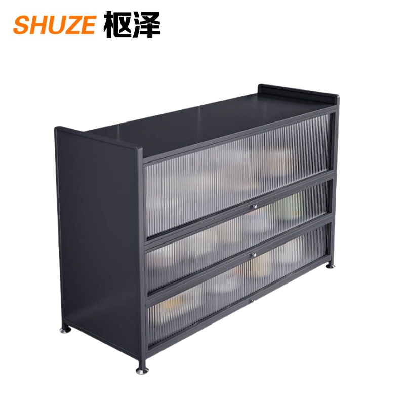 枢泽 柜子 餐边柜 60*42*122CM 个高清大图