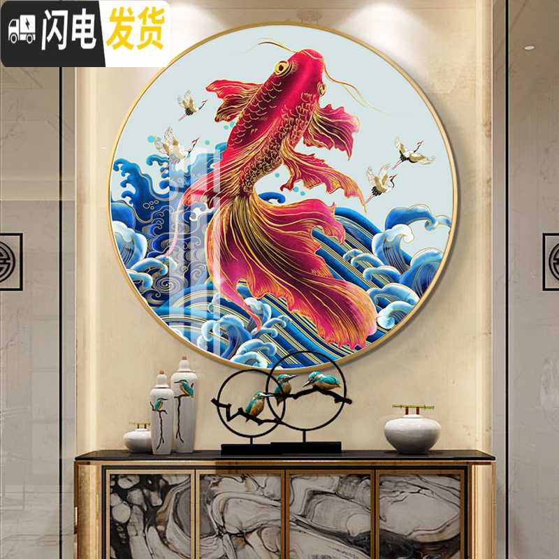 三维工匠蒙娜丽莎十字绣2019新款客厅卧室简约现代小幅小件手工自己绣满绣 印花大格4股绣[棉线]70*70cm高清大图