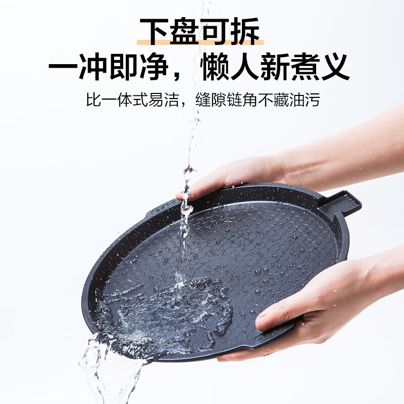 小熊(Bear)DBC-C14Q2 电饼铛 直径26cm(单位:件)卡其灰高清大图