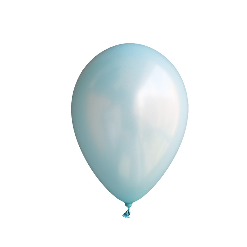 家柏饰(CORATED)「Balloon淘气球」10寸珠光加厚气球装饰生日场景布置银色高清大图