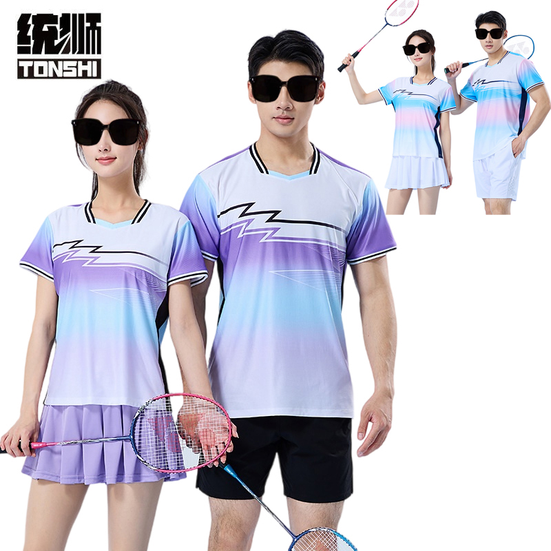 统狮 羽毛球服 E66 套高清大图