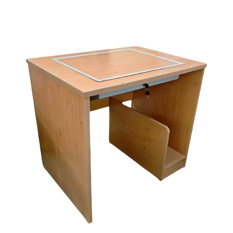 璎蕙翻转电脑桌 单人位 张高清大图