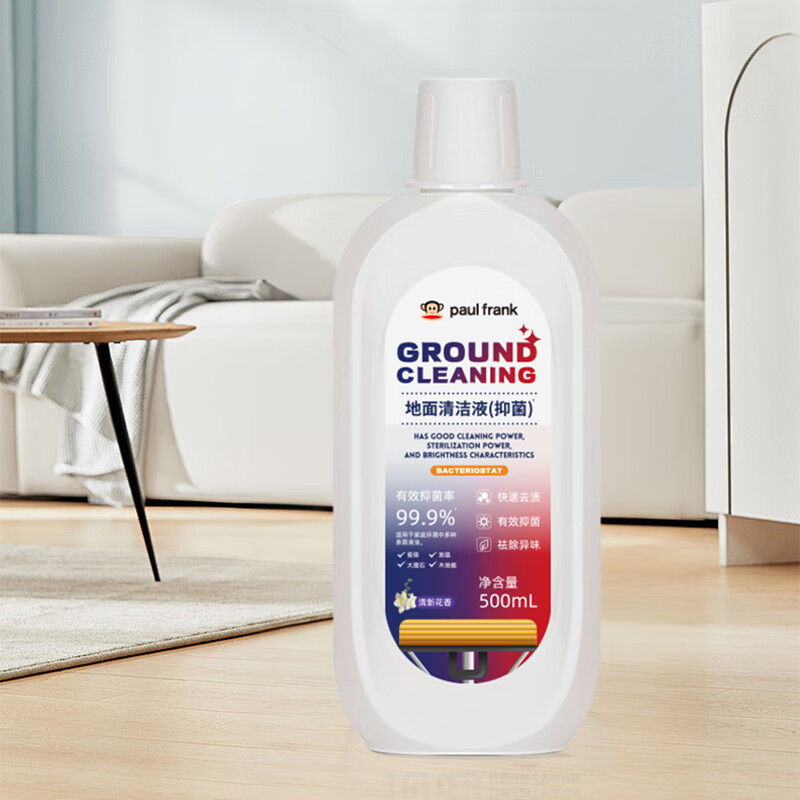 大嘴猴(Paul Frank)悦家礼盒(五件套)500g*5厨房油污清洁剂浴室清洁剂管道疏通剂玻璃清洁剂地面清洁剂高清大图