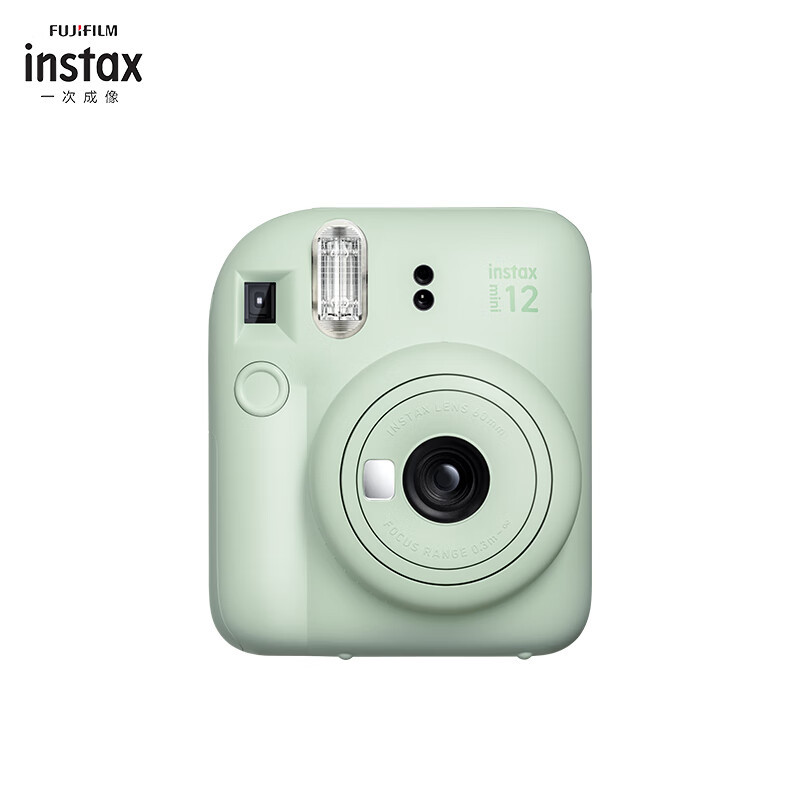 纽曼instaxmini12立拍立得富士一次成像相机绿色