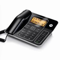 摩托罗拉(MOTOROLA) CT340C普通家用/办公话机来电显示座机商务办公电话机 (黑色)