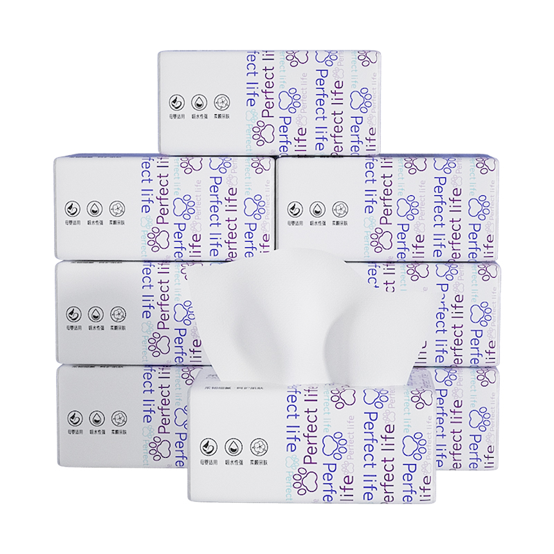 艾逸瑶选 原生木浆完美生活亲肤软抽纸360张8包 170*140mm AYYX038-8